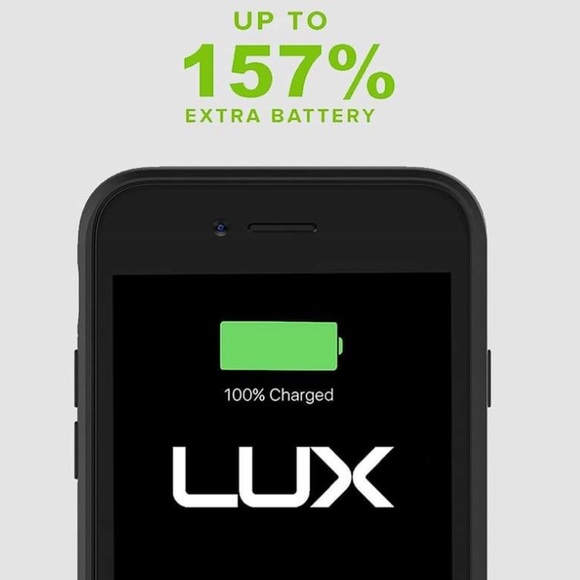 Black iPhone 11 Charging Case LUX - Picture 10 of 11